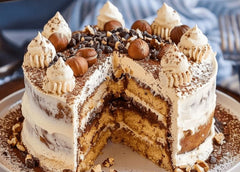 Hazelnut Buttercream Cake