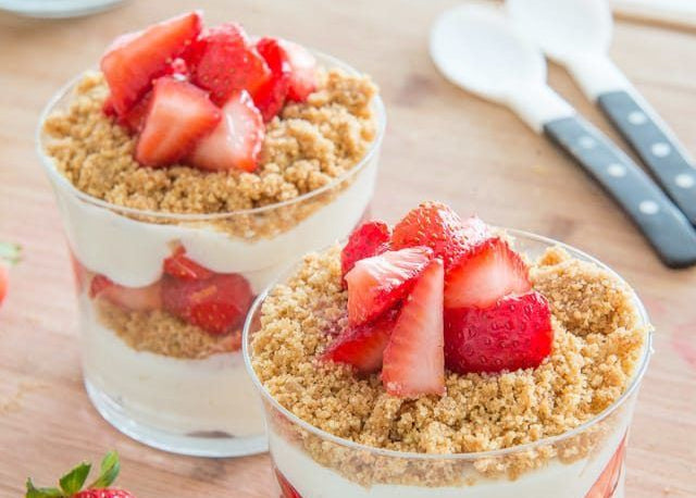 Strawberry Dessert Bowl