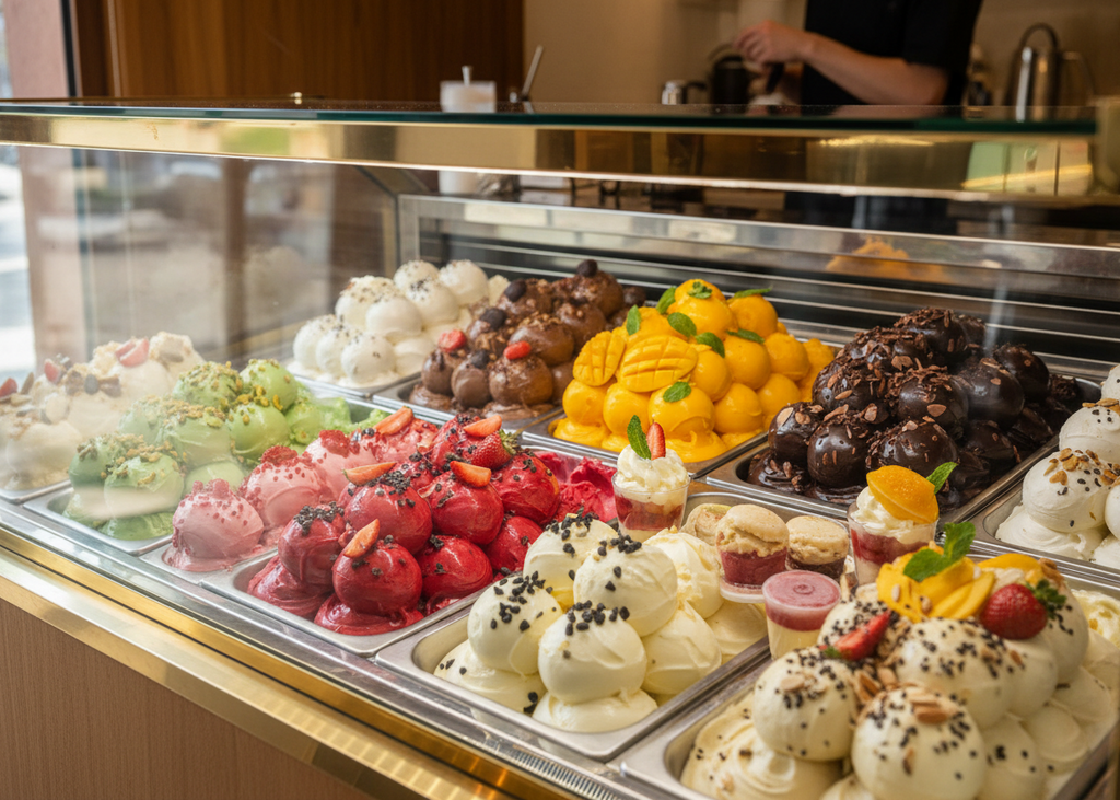 Gelatos and Frozen Desserts
