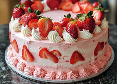 Fresh Strawberry Cake